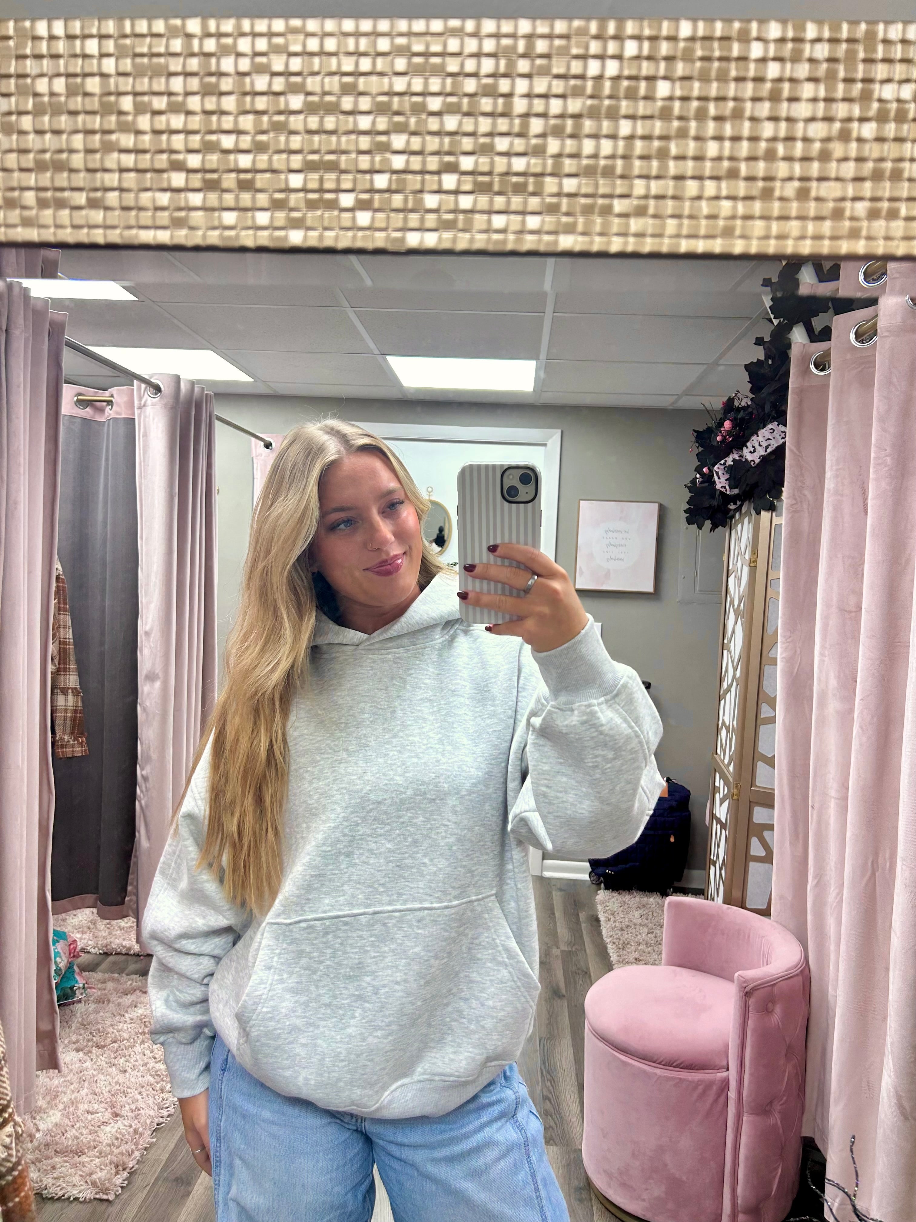 Oversized Fleece Hoodie