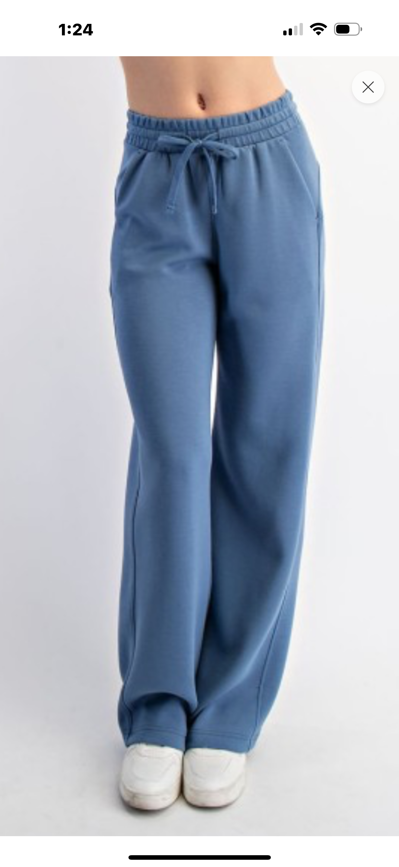 Poly Scuba Straight Pant