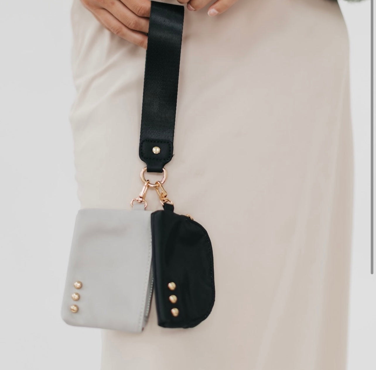 Dual Pouch Wristlet