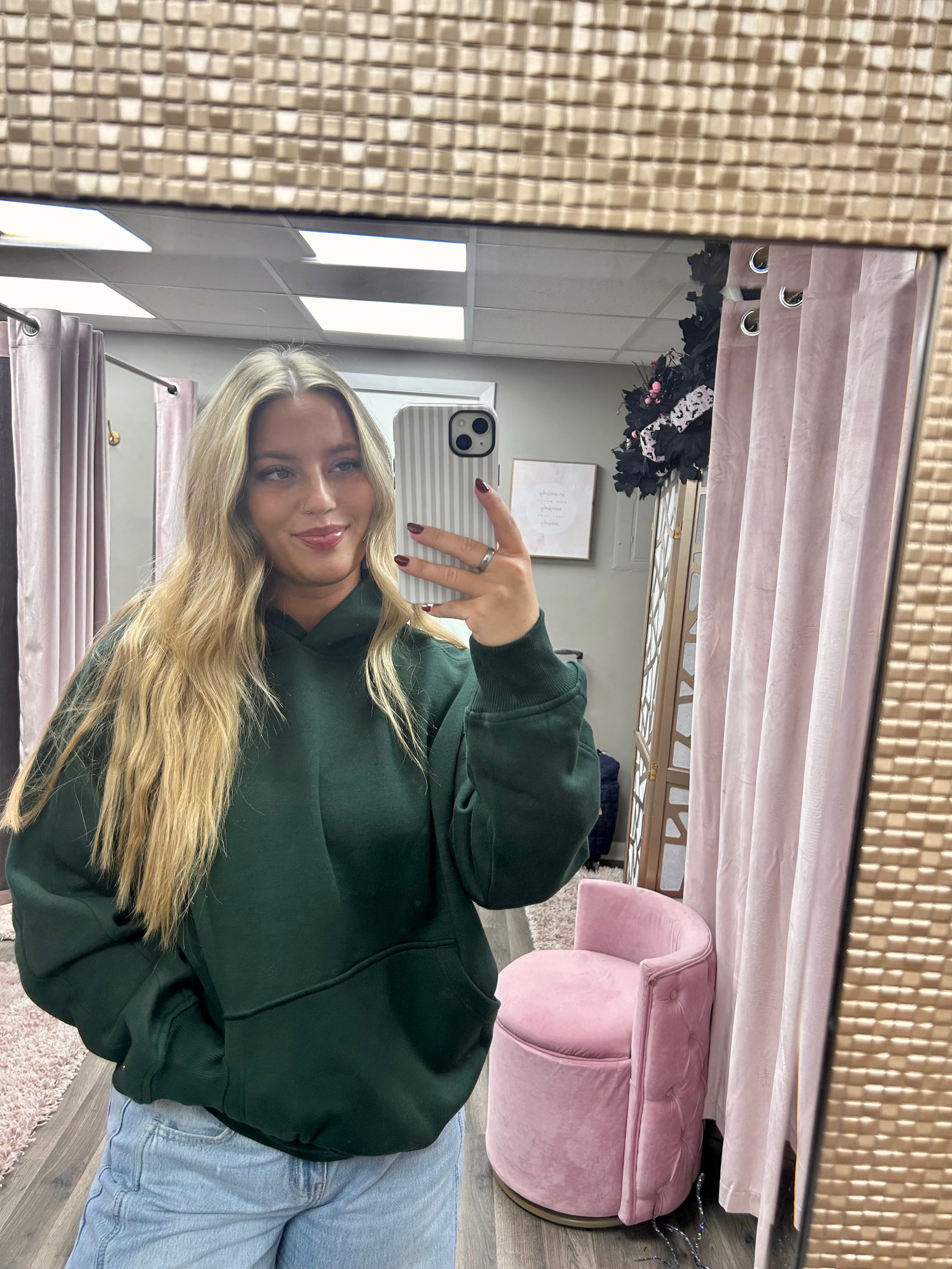 Oversized Fleece Hoodie