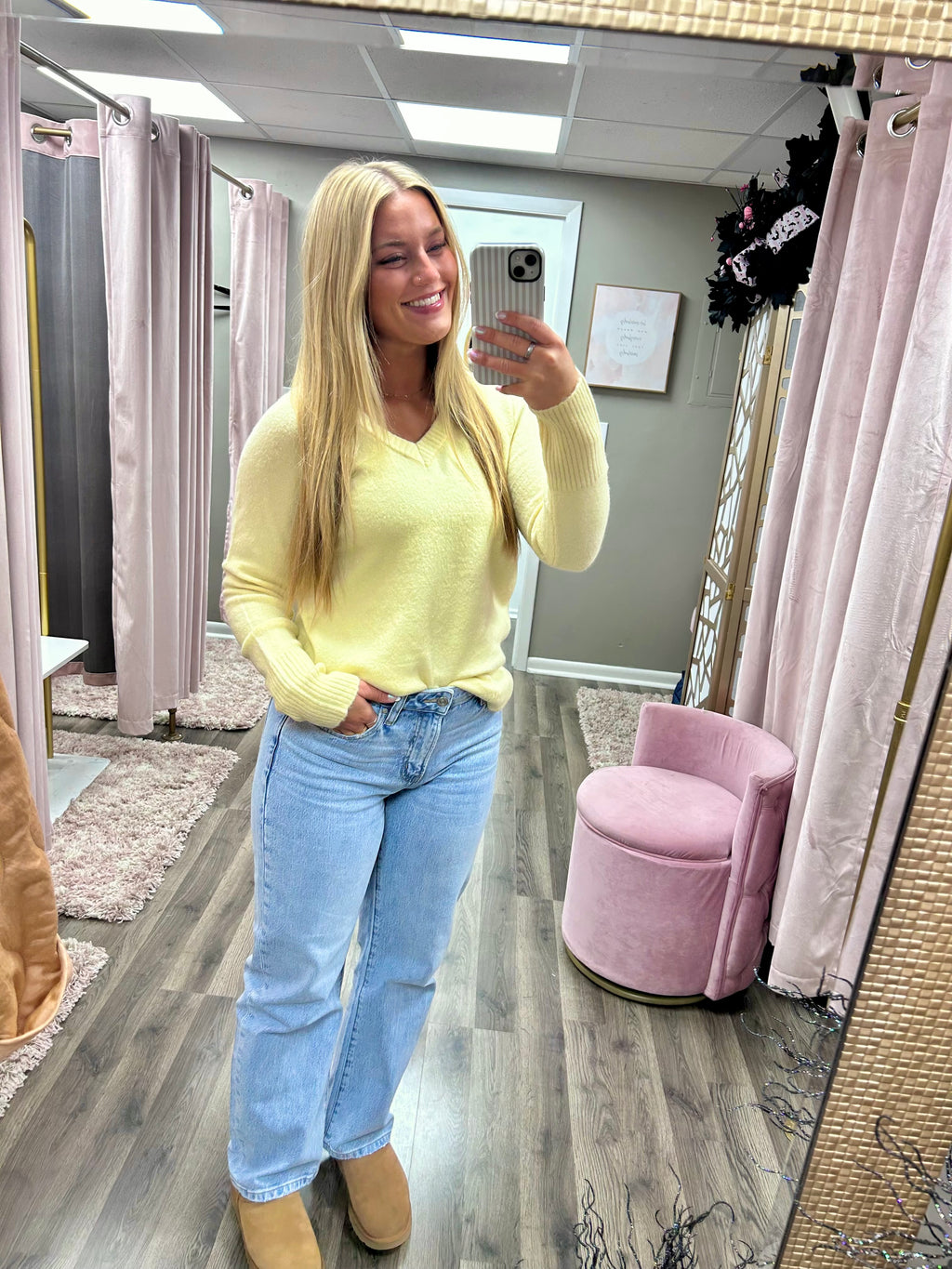 Classic V Neck Sweater