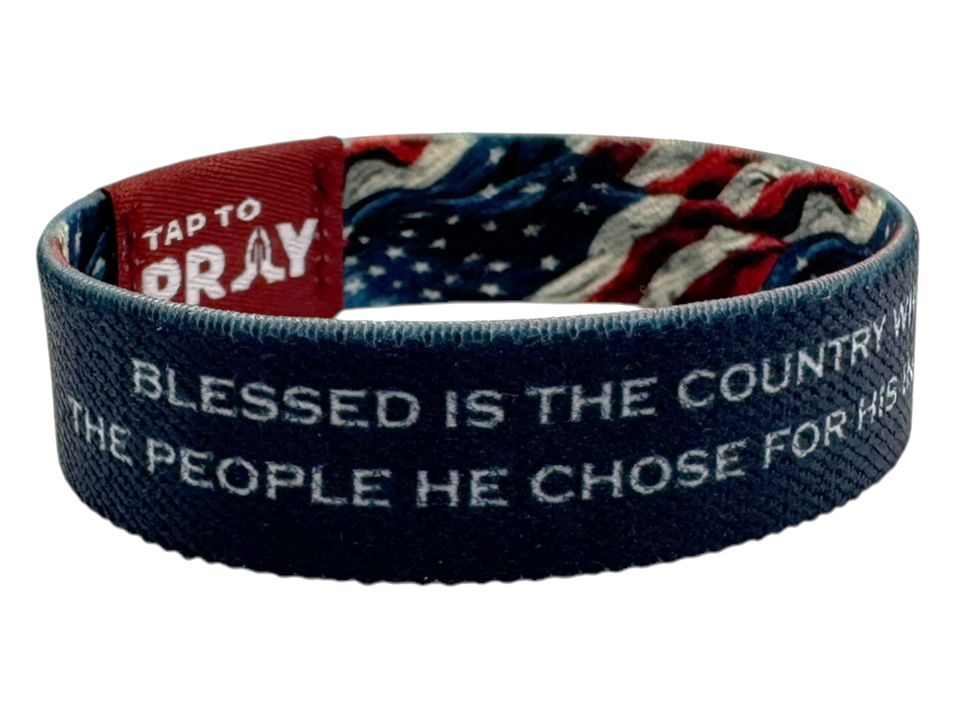 Tap To Pray™ Wristbands - Patriot: