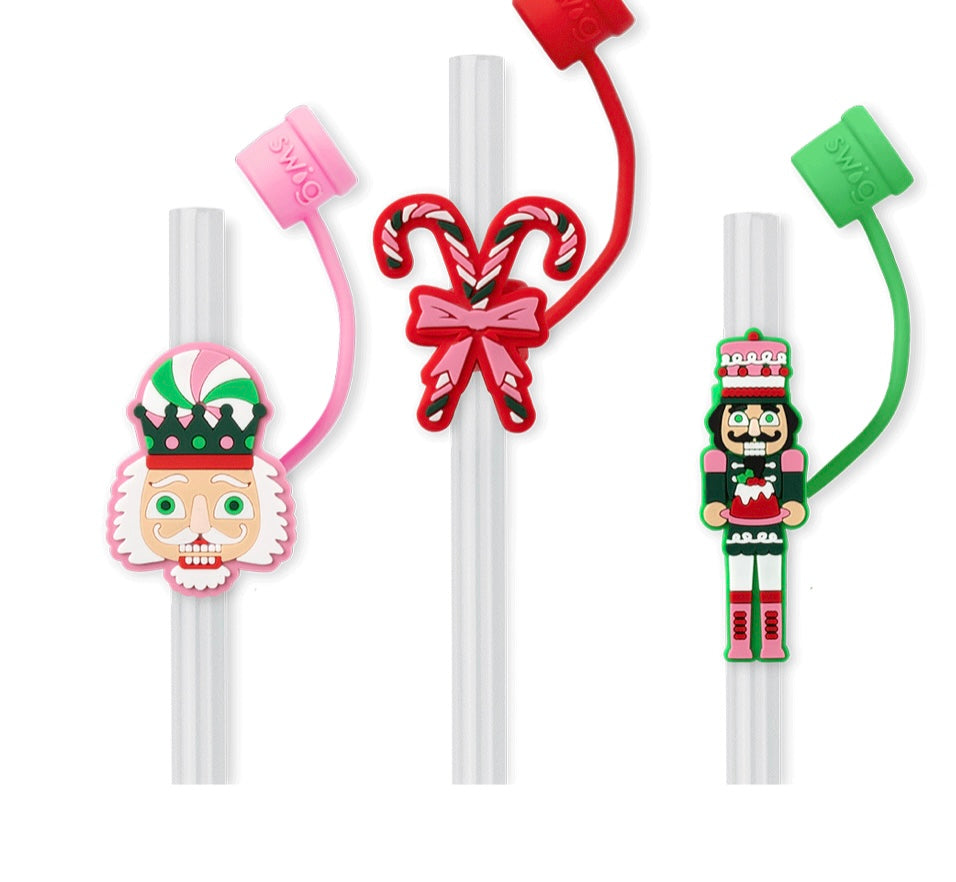 Swig Life Holiday Straw Topper Set