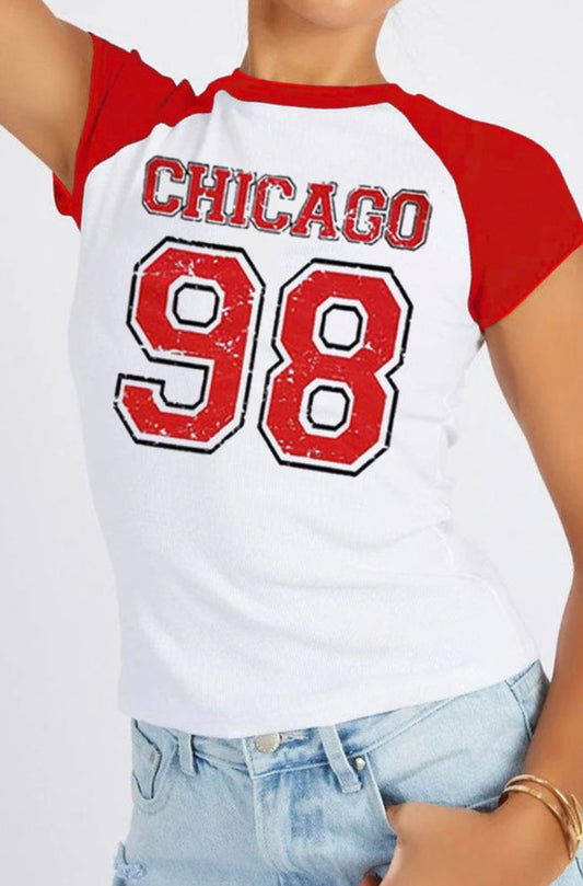 Chicago Graphic Baby Tee