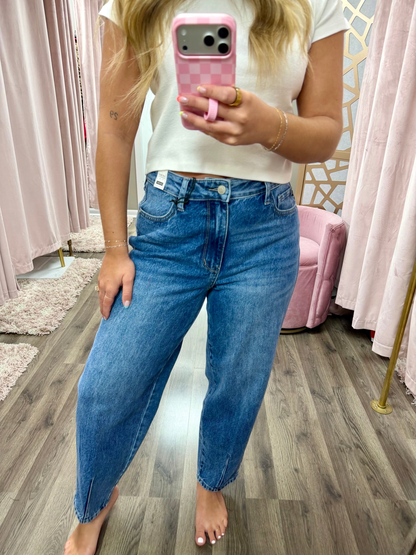Judy Blue Barrel Dart Detailing Jean