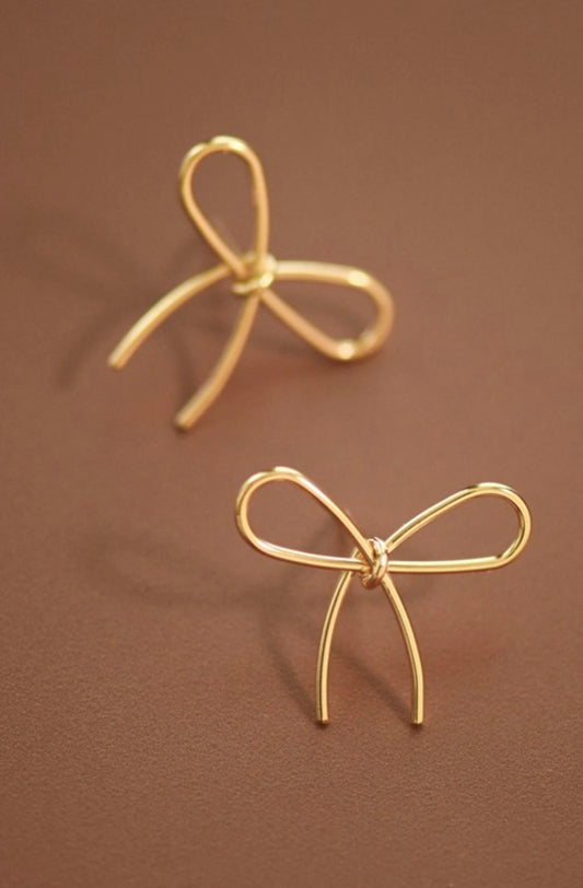 Knot Bow Earrings