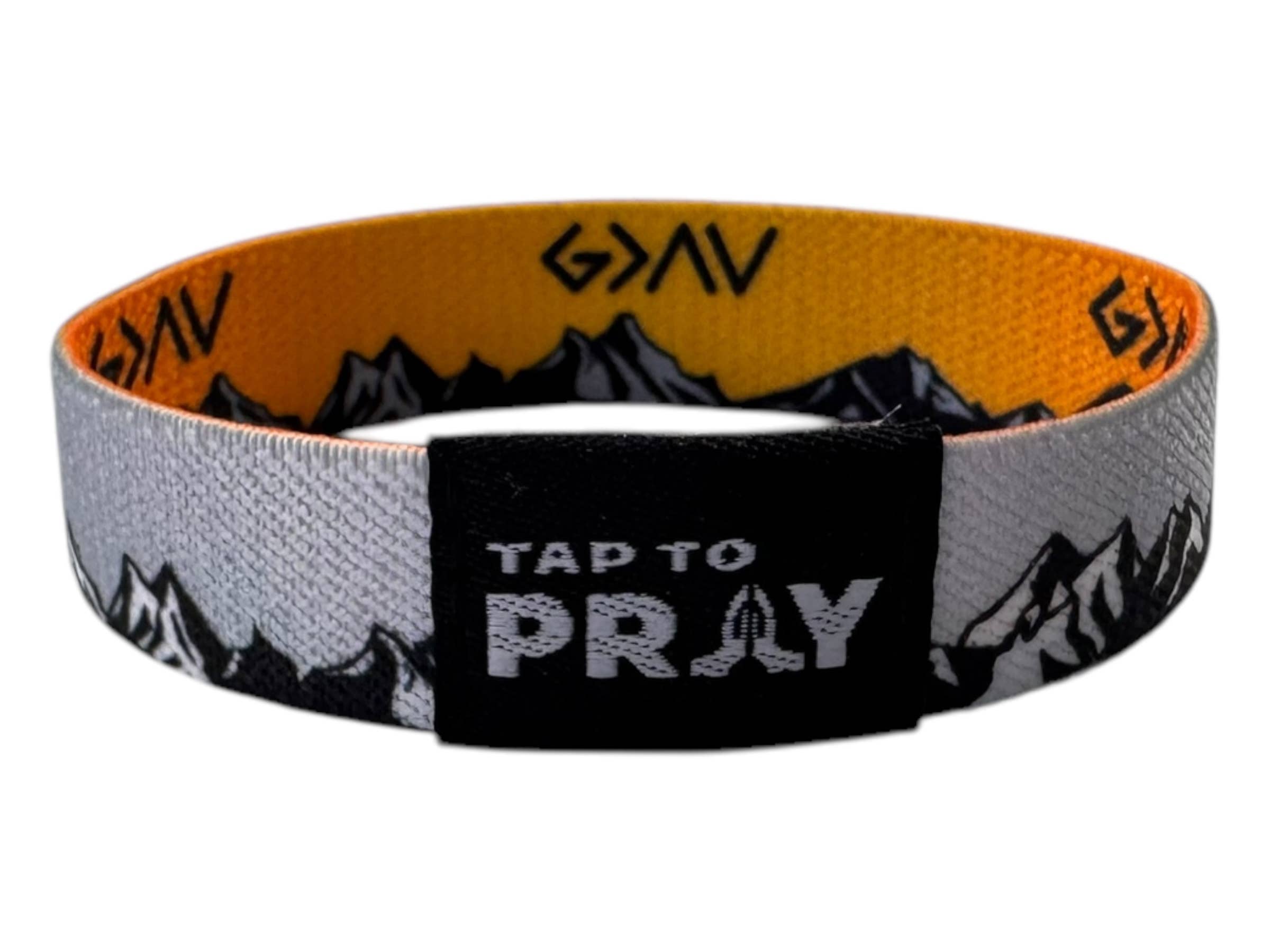 Tap To Pray™ Wristbands - God Is Greater:God is Greater Than The Highs and Lows