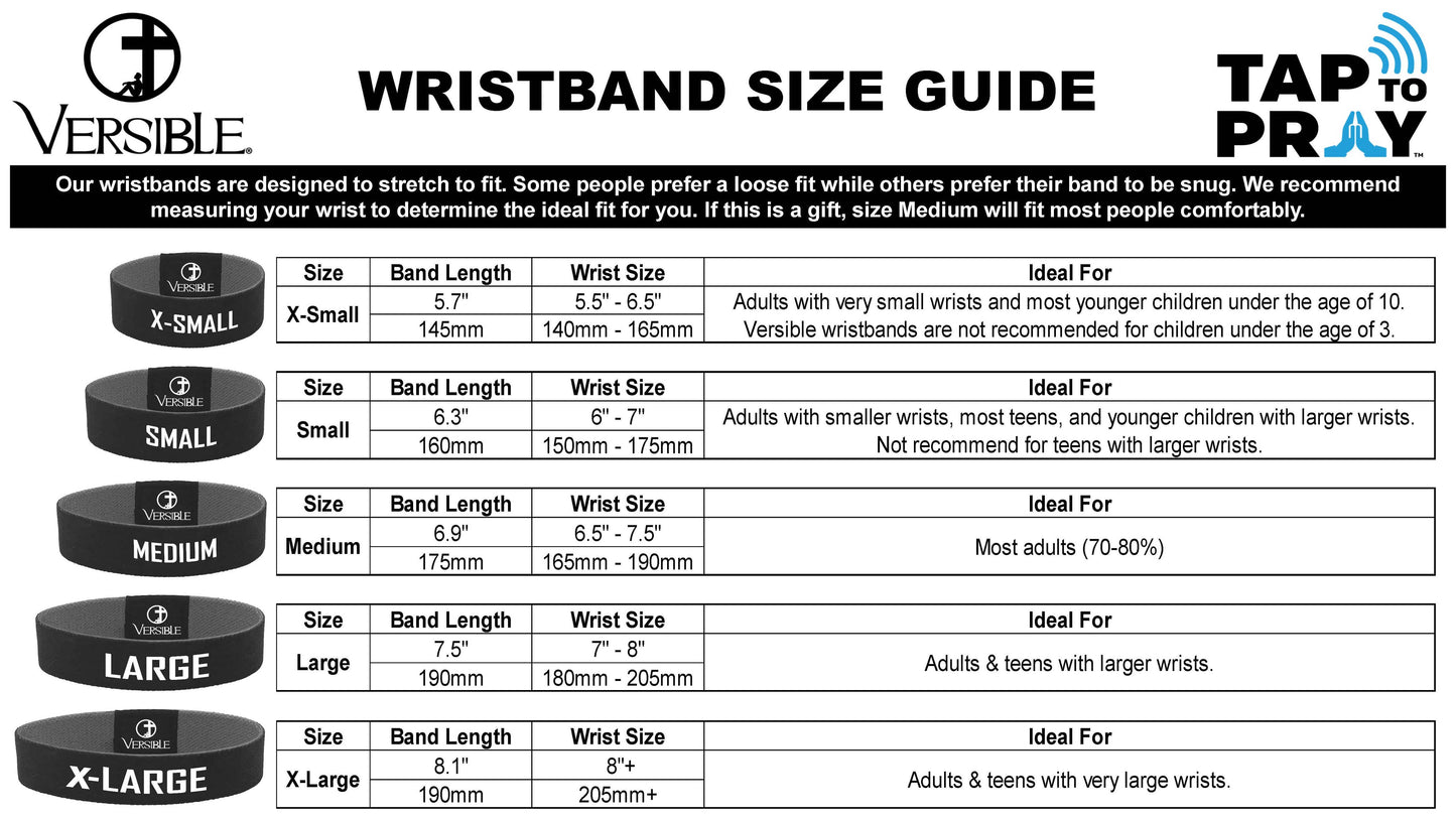 Tap To Pray™ Wristbands - River Rock Camo Classic & Sage