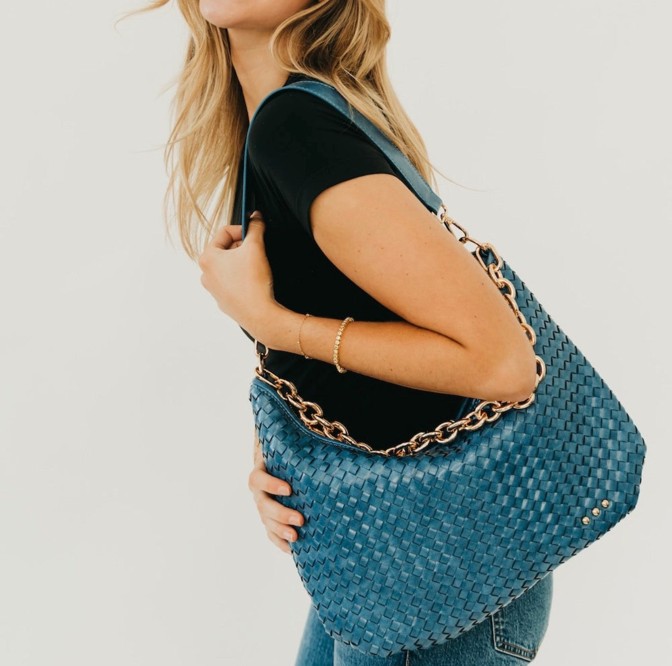 PS Sienna Slouchy Woven Bag