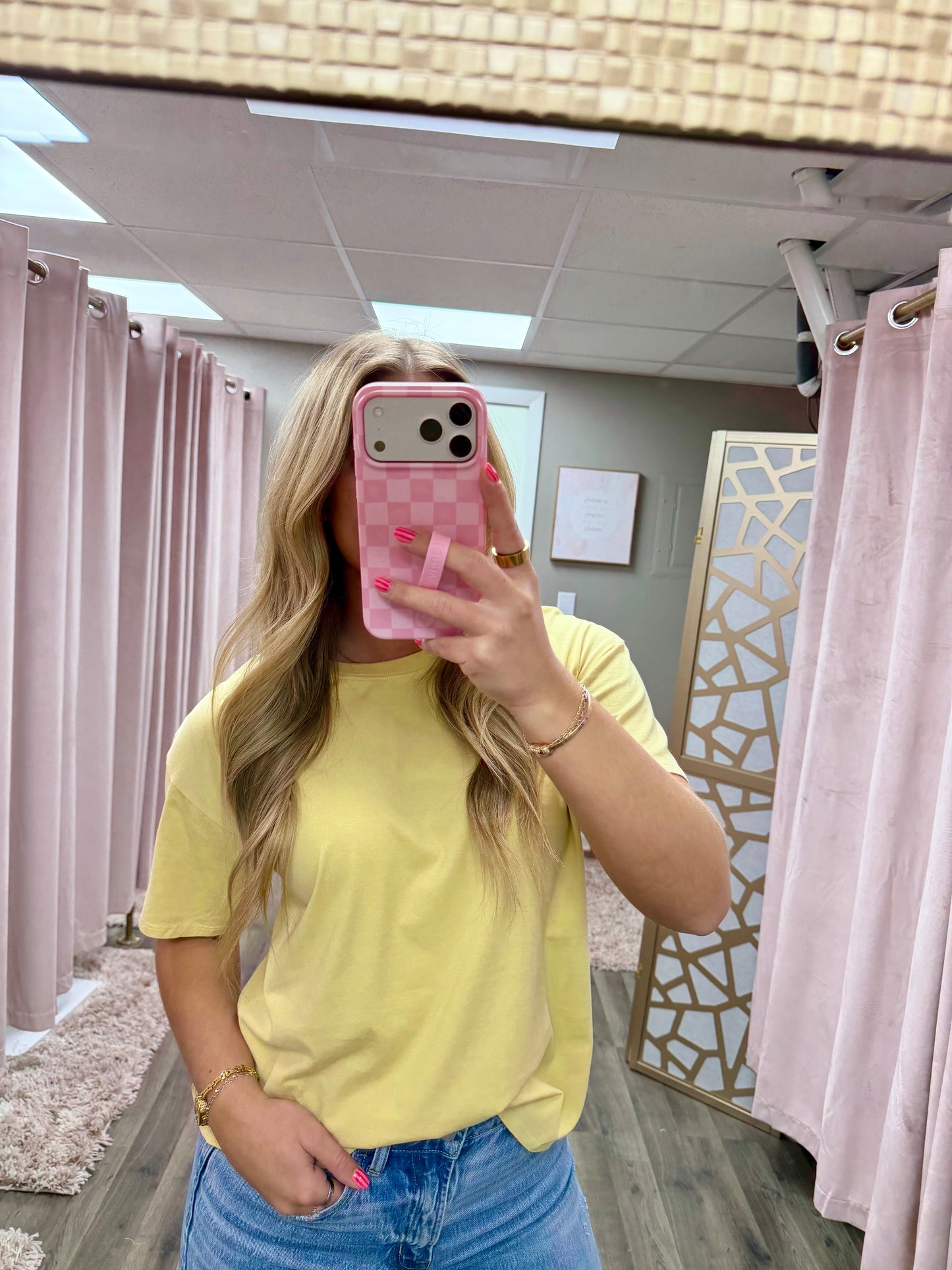 Cotton Jersey Oversized Tee