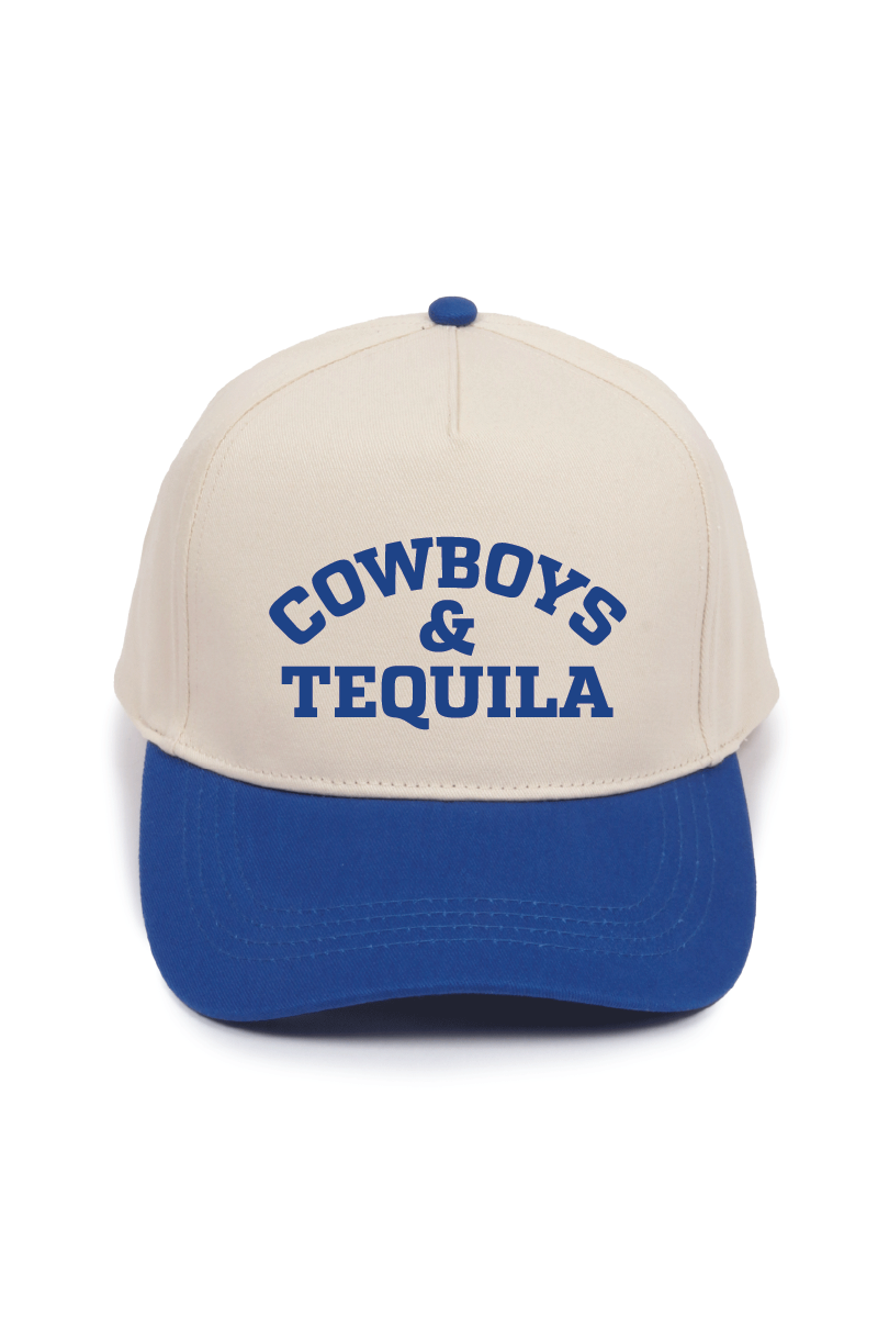 Cowboys & Tequila Two Tone Hat