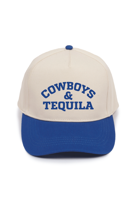 Cowboys & Tequila Two Tone Hat