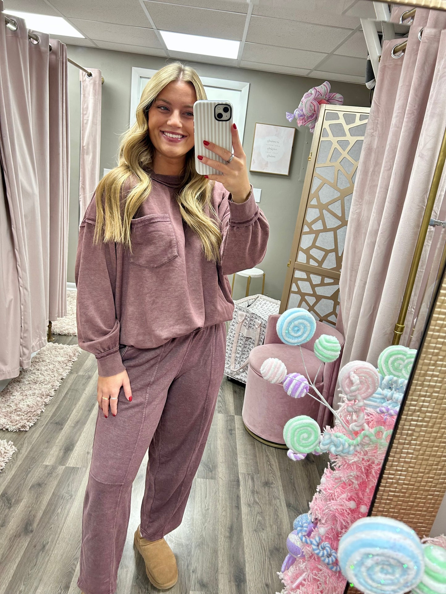 French Terry Pocket Pullover