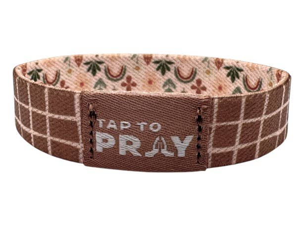 Tap To Pray™ Wristbands - Prairie &  Plaid