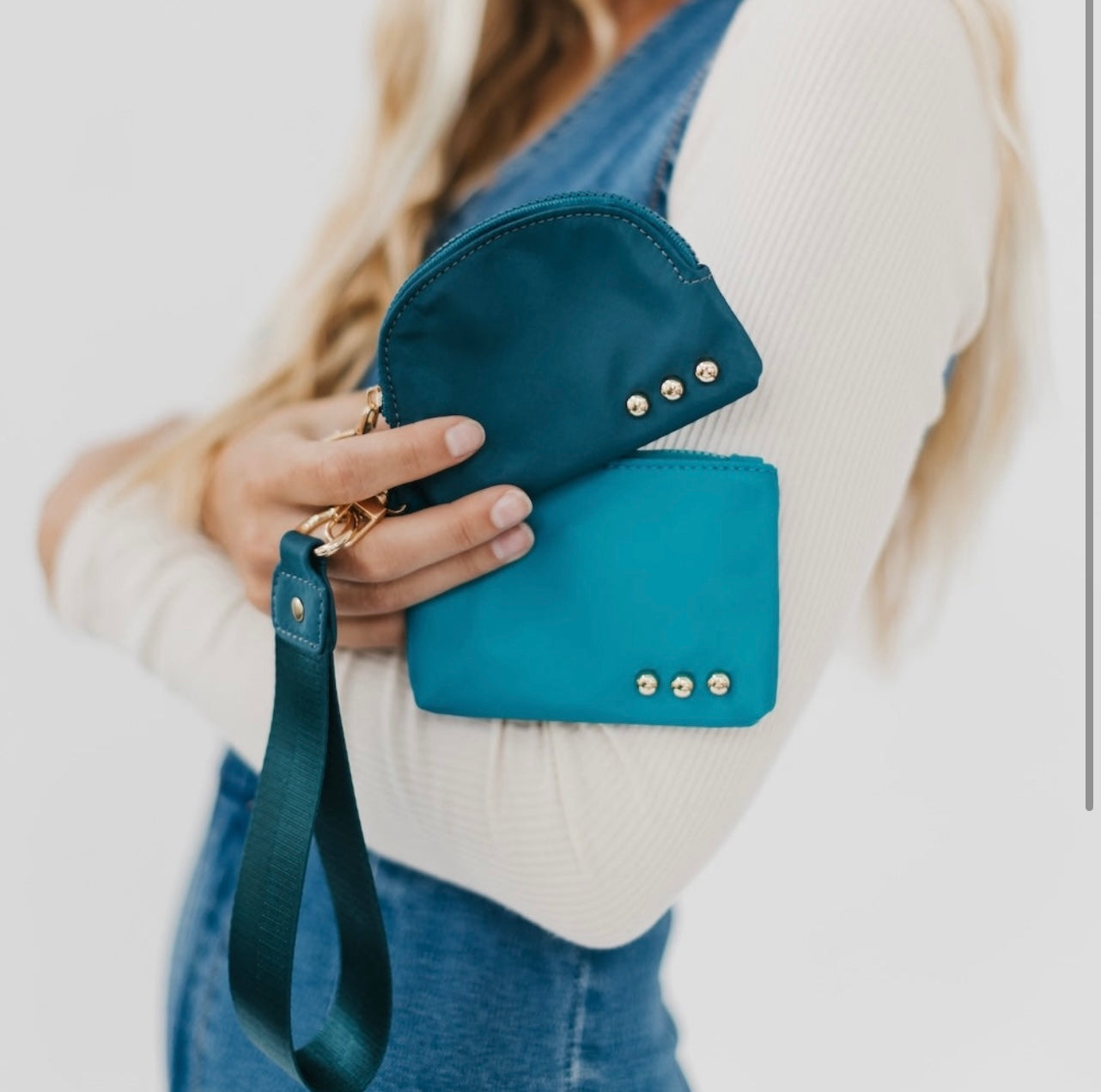 Dual Pouch Wristlet