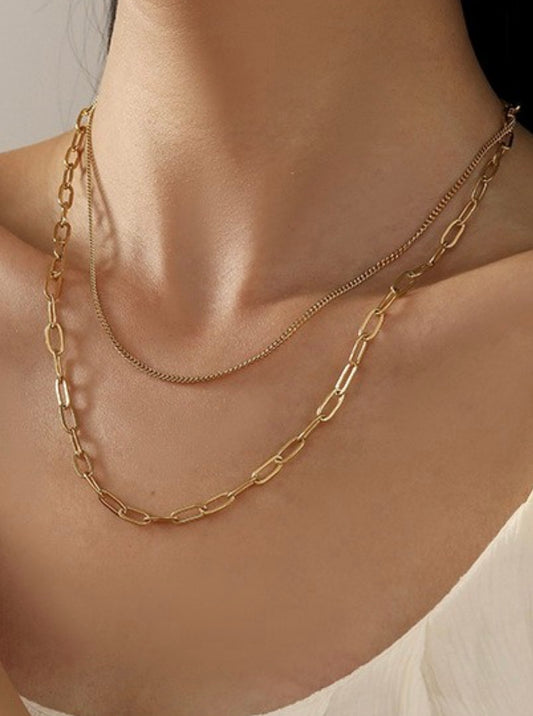 Non Tarnish Layered Chain