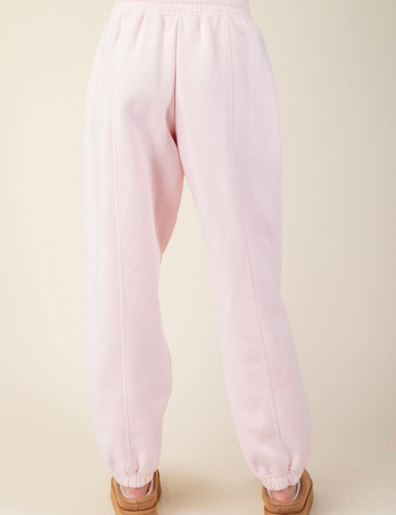 Fleece Jogger Pleat Sweatpant