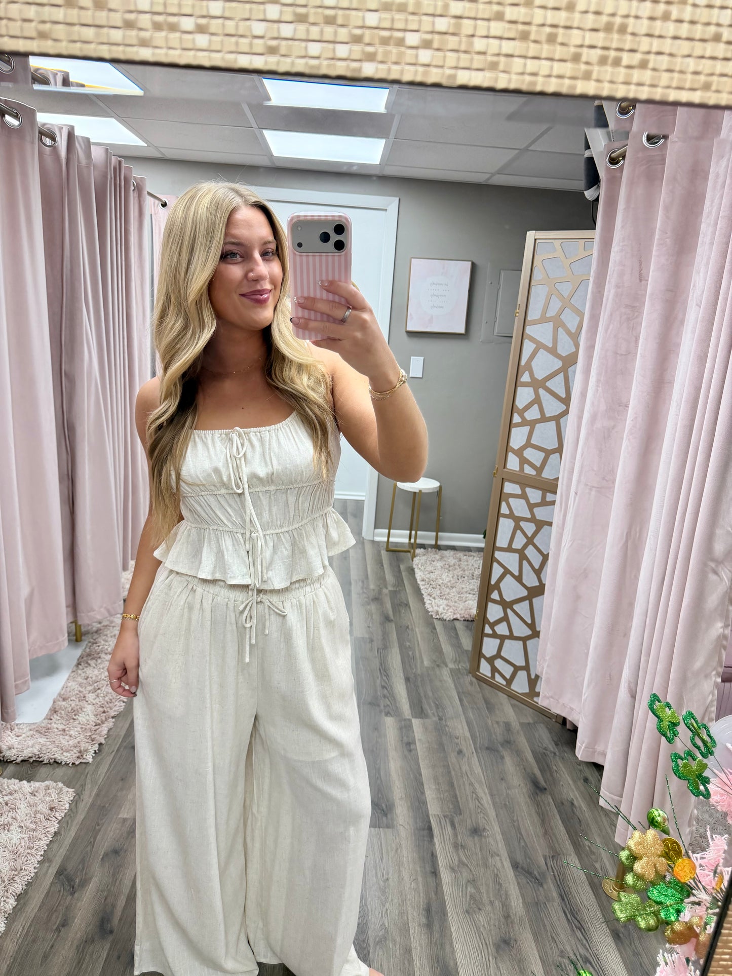 Tiered Spaghetti Strap Tank