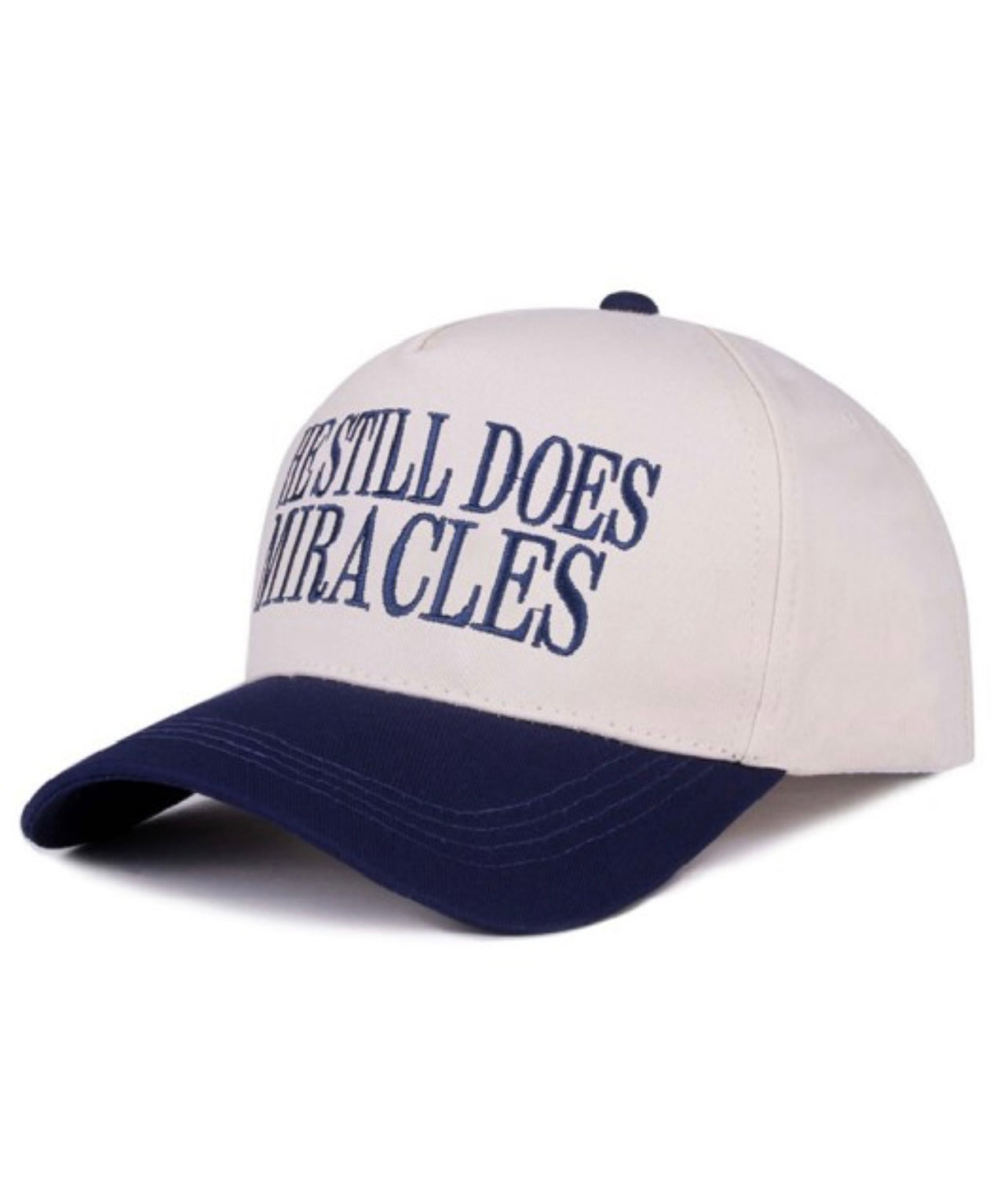He Does Miracles Canvas Hat