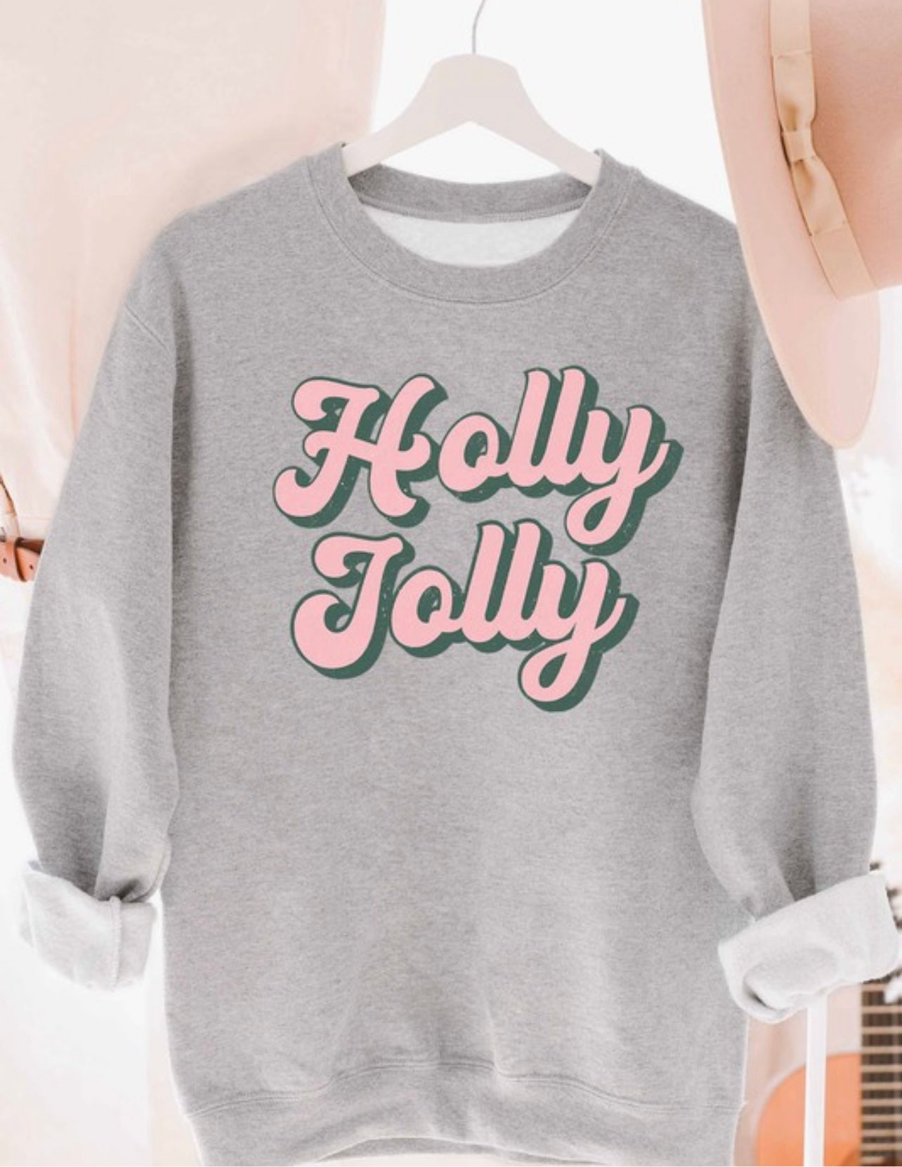 Plus Holly Jolly Crewneck