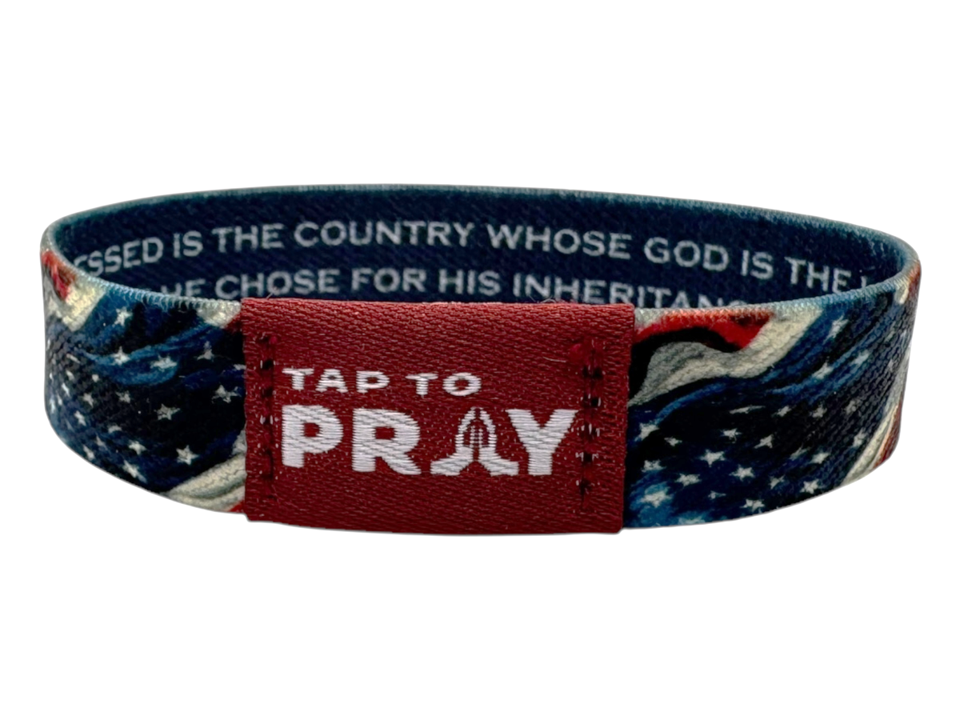 Tap To Pray™ Wristbands - Patriot: