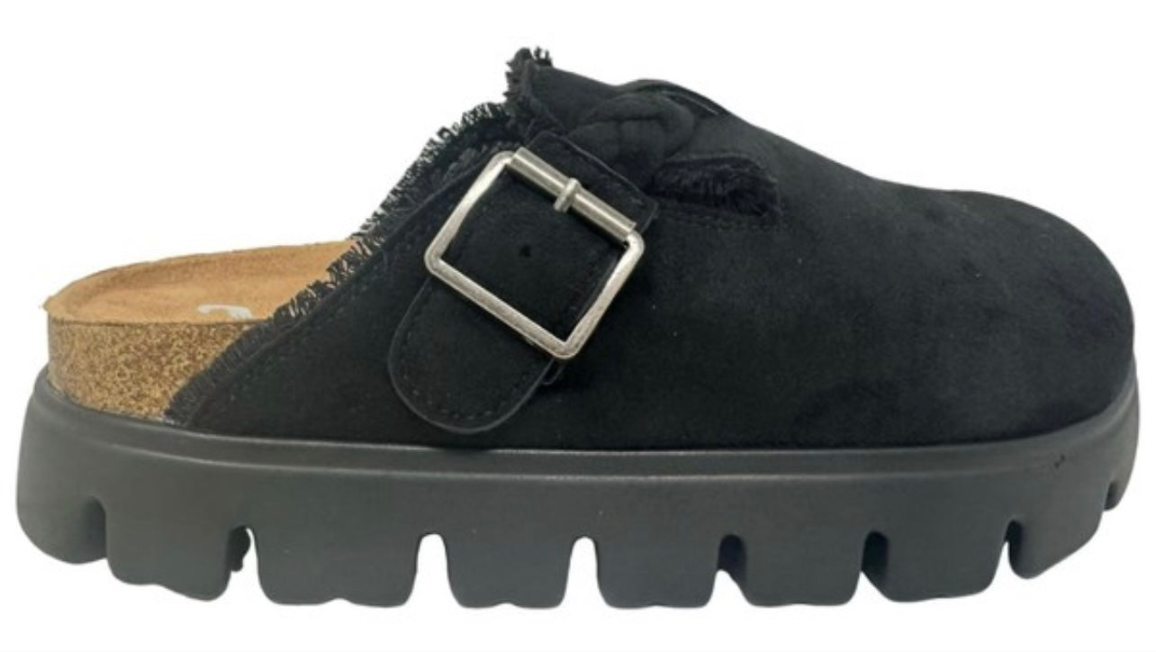 Platform Braided Strap Clog