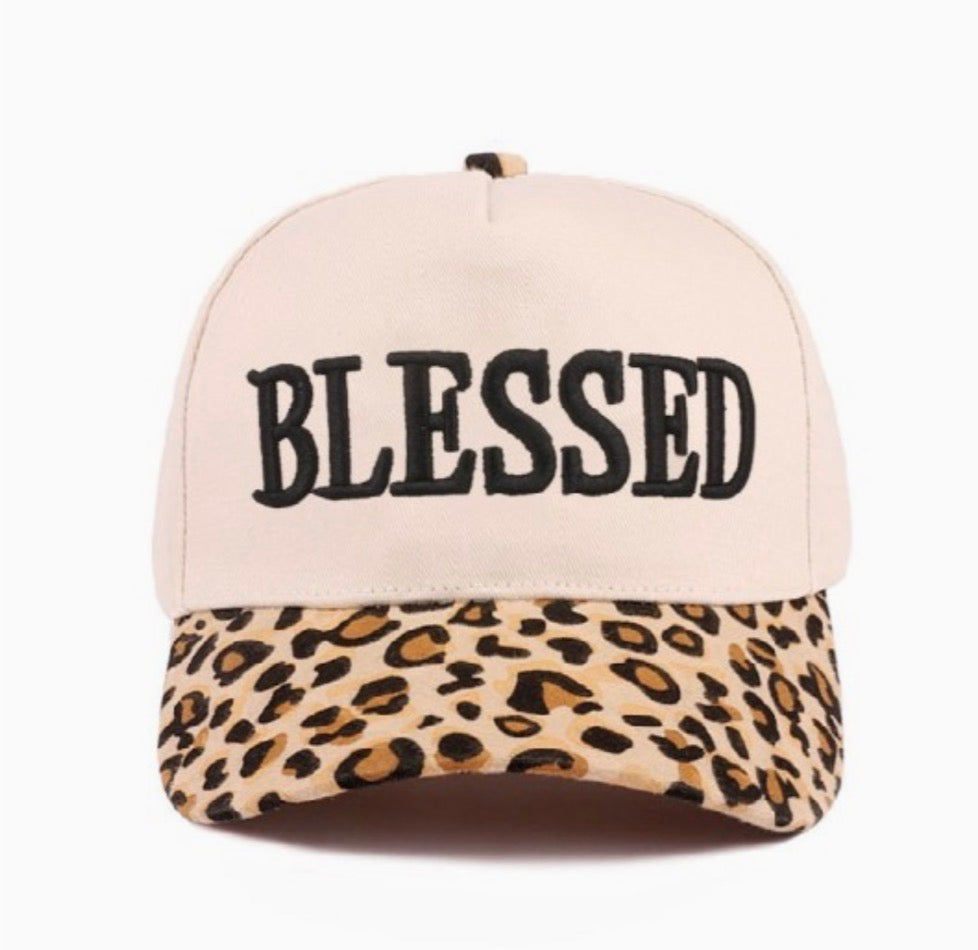 ‘Blessed’ Two Tone Hat