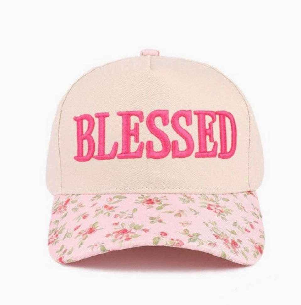 ‘Blessed’ Two Tone Hat