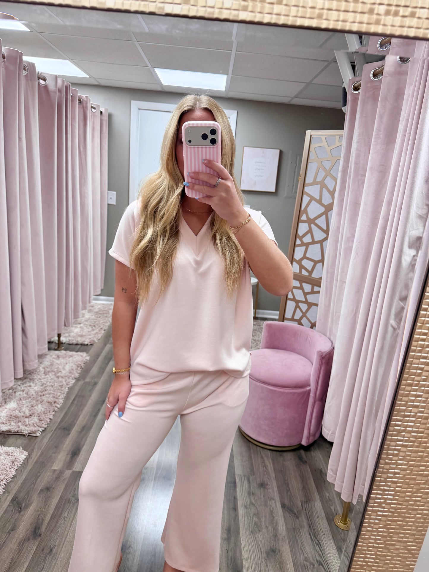 Scuba Wide Leg Crop Pant