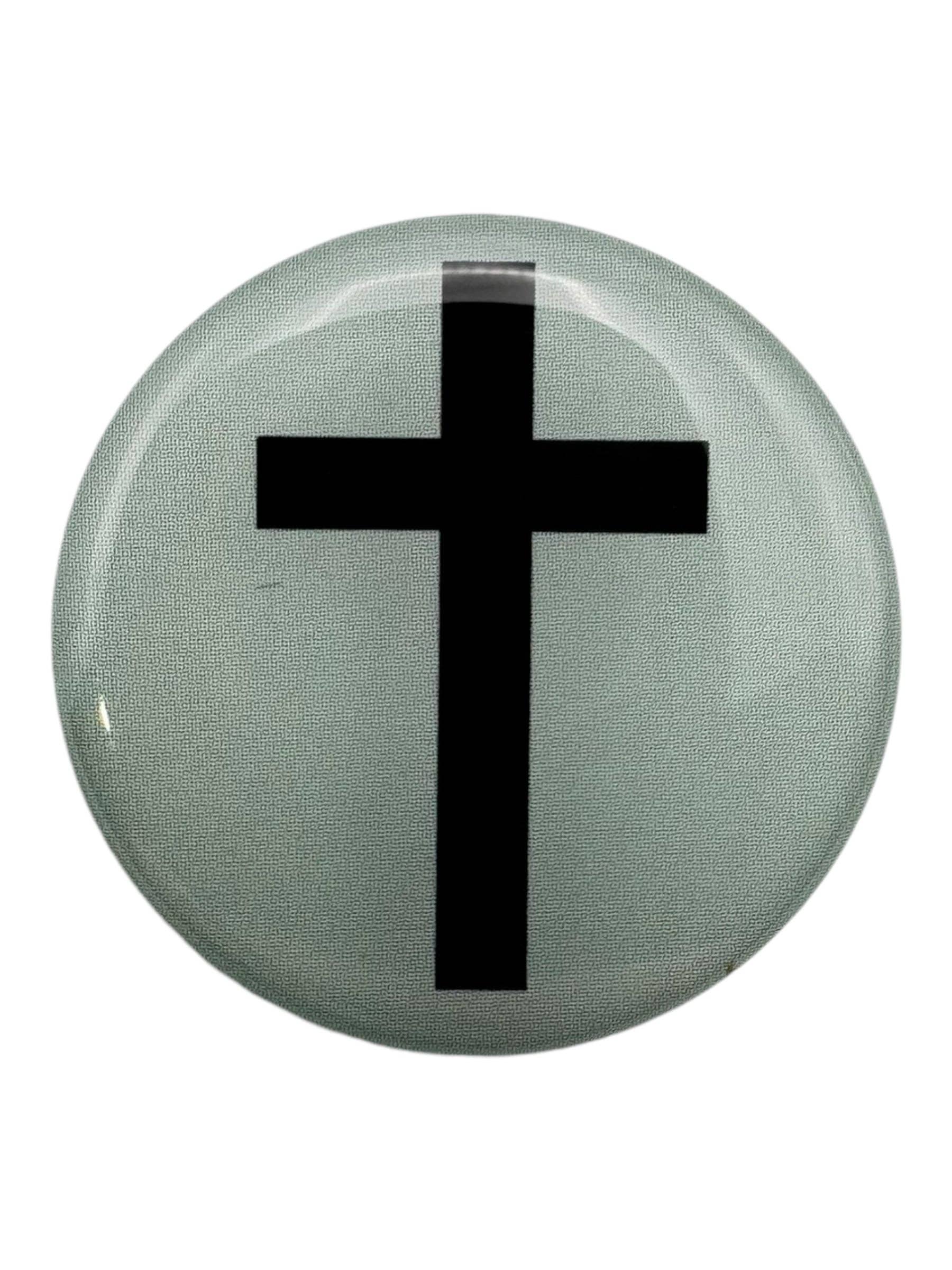 Tap To Pray™  - Prayer Tag Stickers: Black + Cross