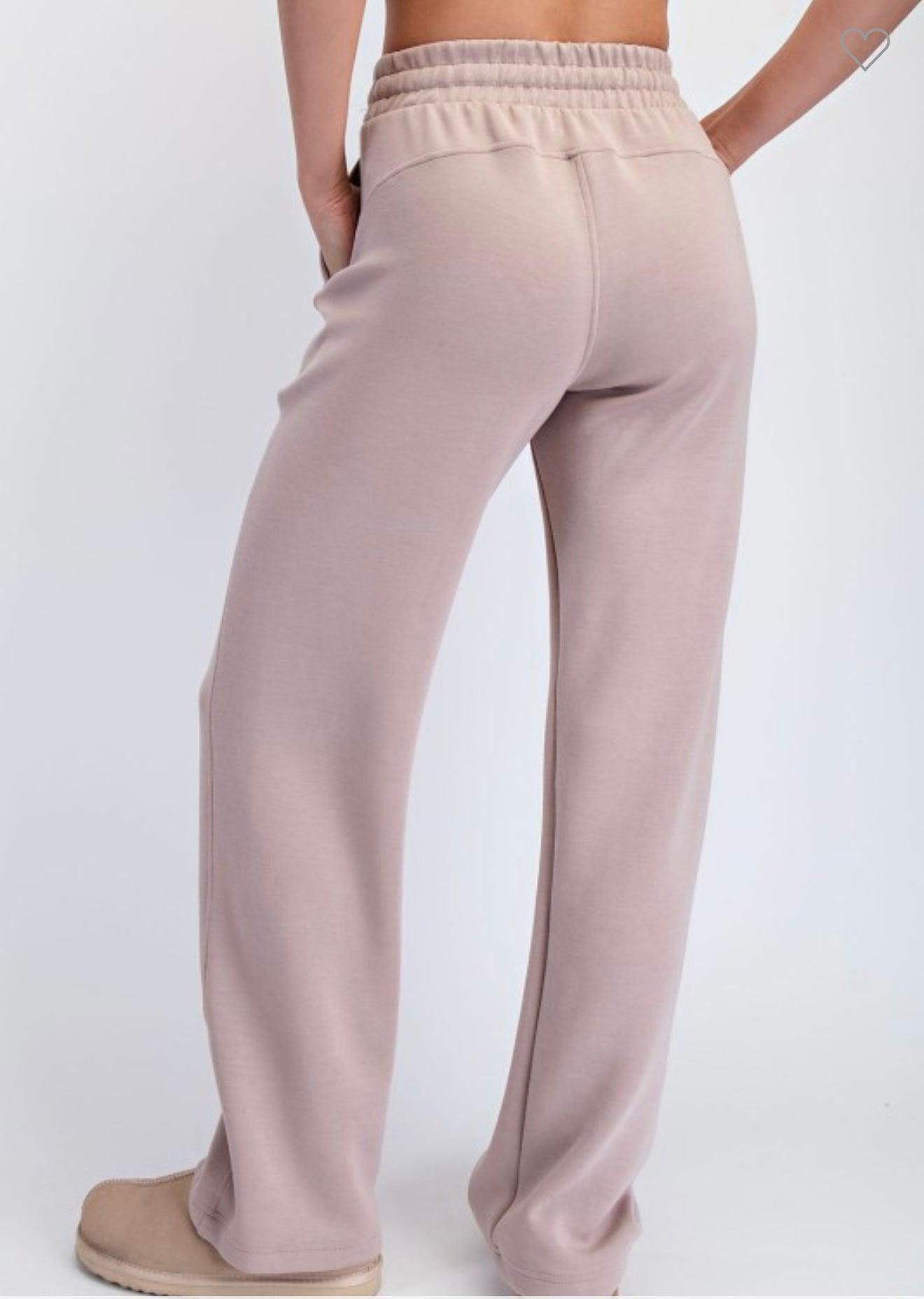 Poly Scuba Straight Pant