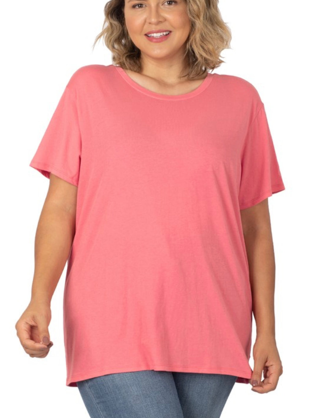 Boyfriend Round Neck Tee