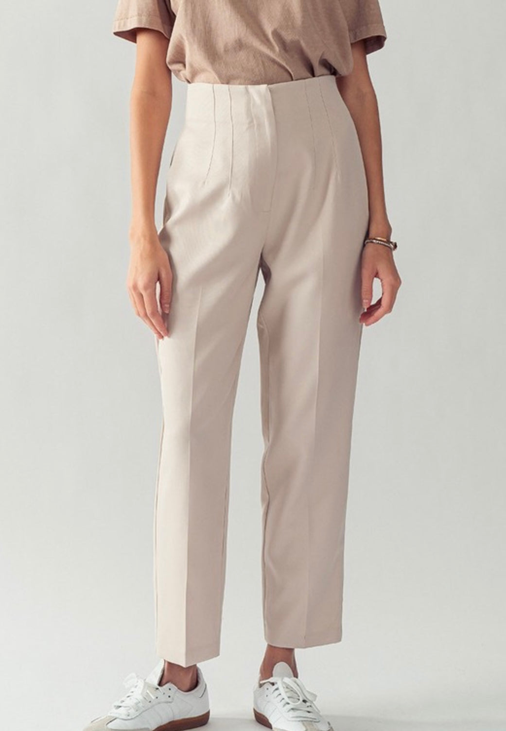 High Waist Pleated Pant