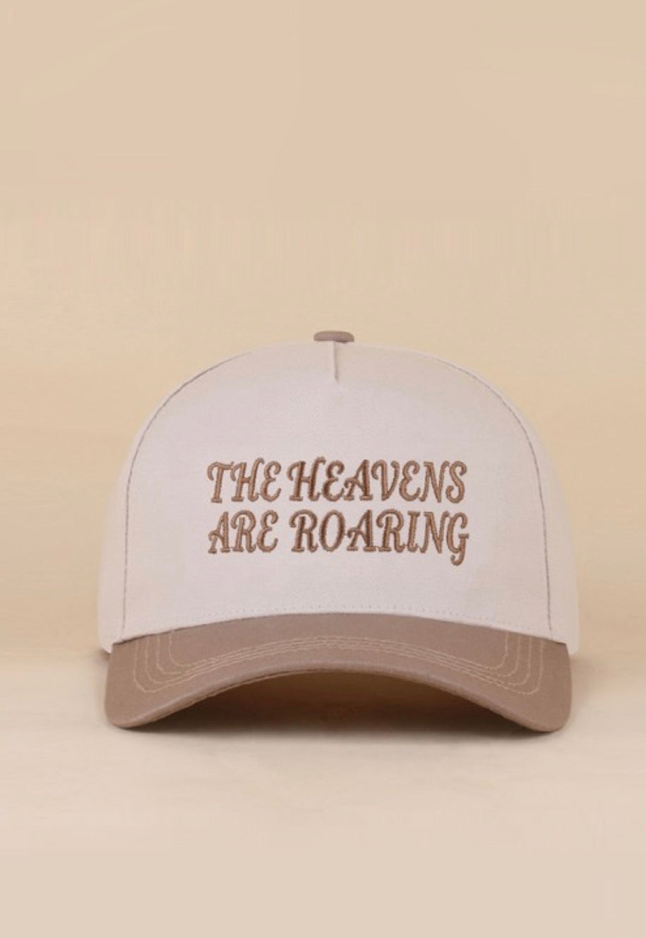Heavens Are Roaring Two Tone Hat