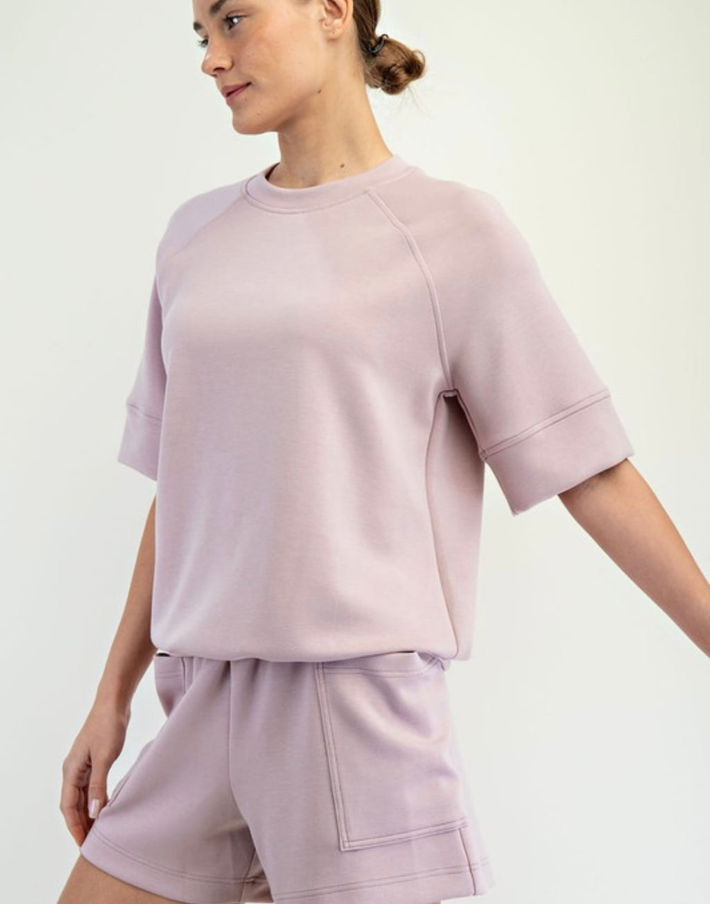 Scuba Oversized Sleeve Top