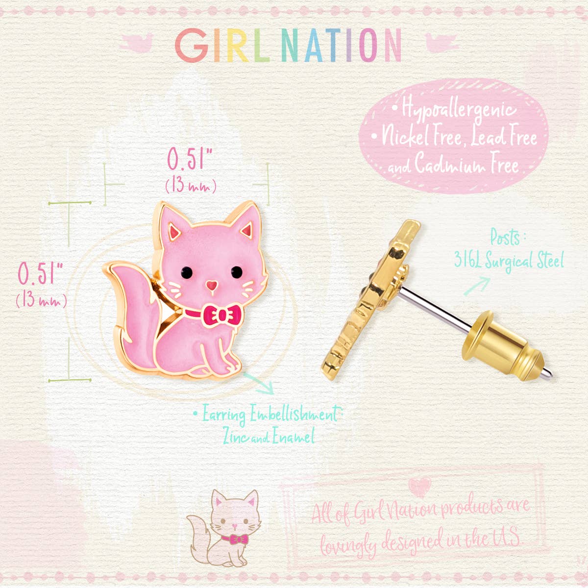 Cutie Stud Earring Starter Kit
