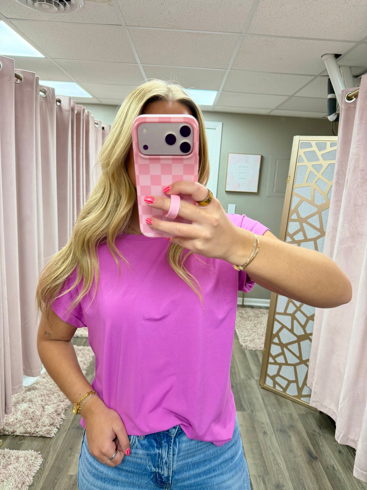 Classic Cap Sleeve Bamboo Tee
