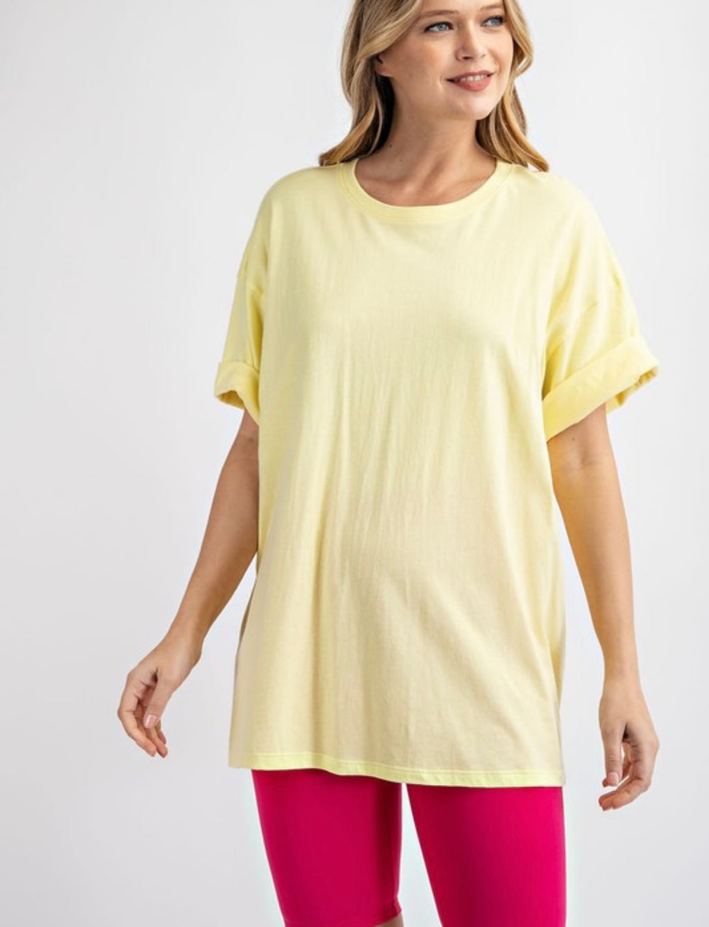 Cotton Round Neck Tee