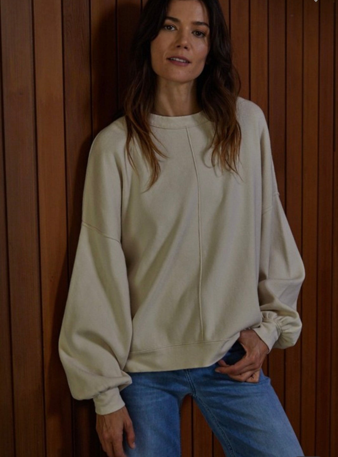 Dolman Knit Sweater Top