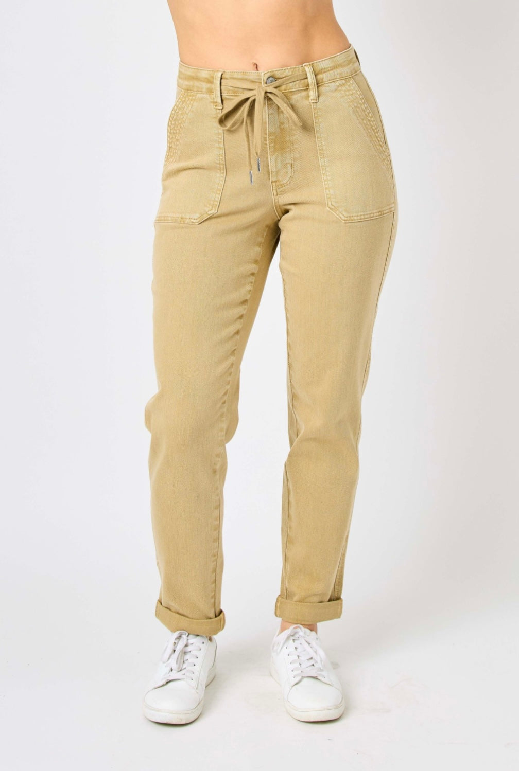 Judy Blue Khaki Cuffed Jogger