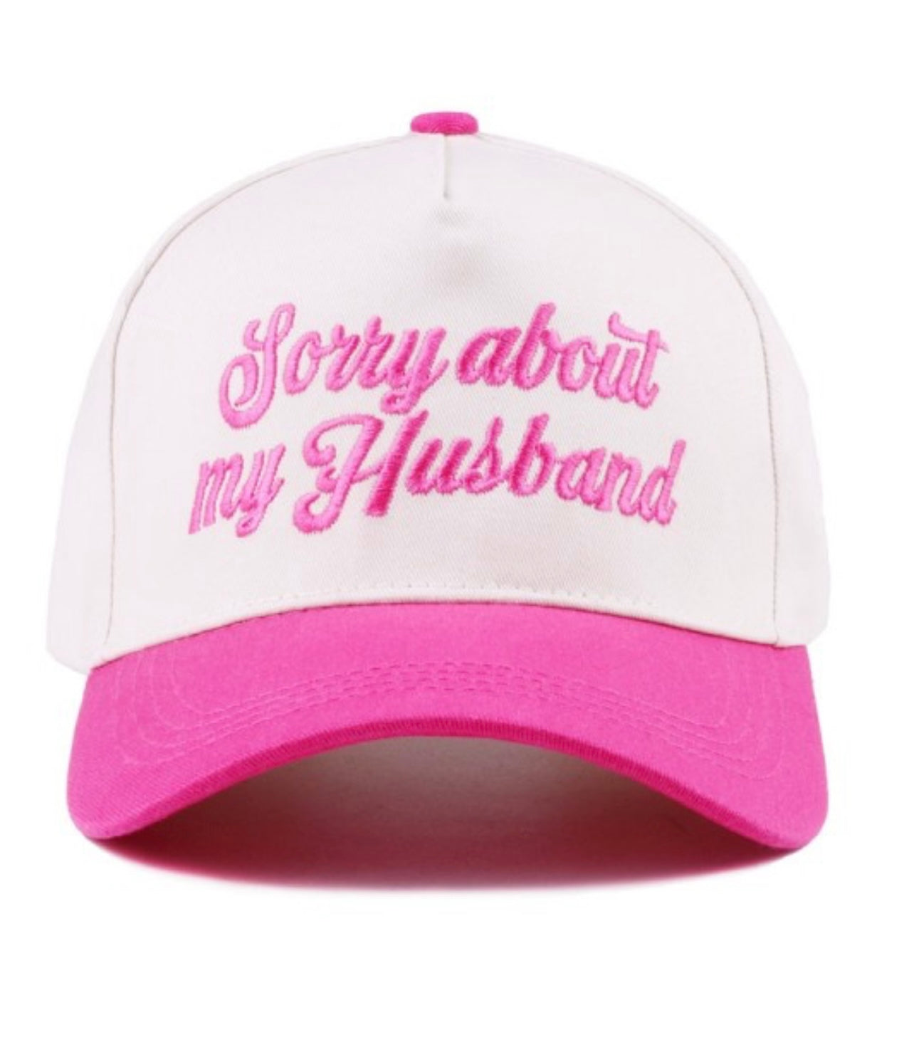 Sorry About My Husband Canvas Hat