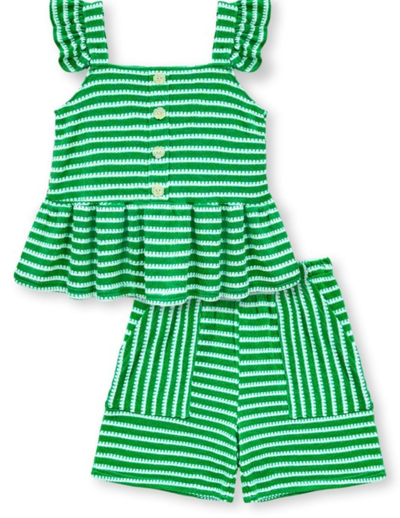 Kids 2 Piece Striped Set
