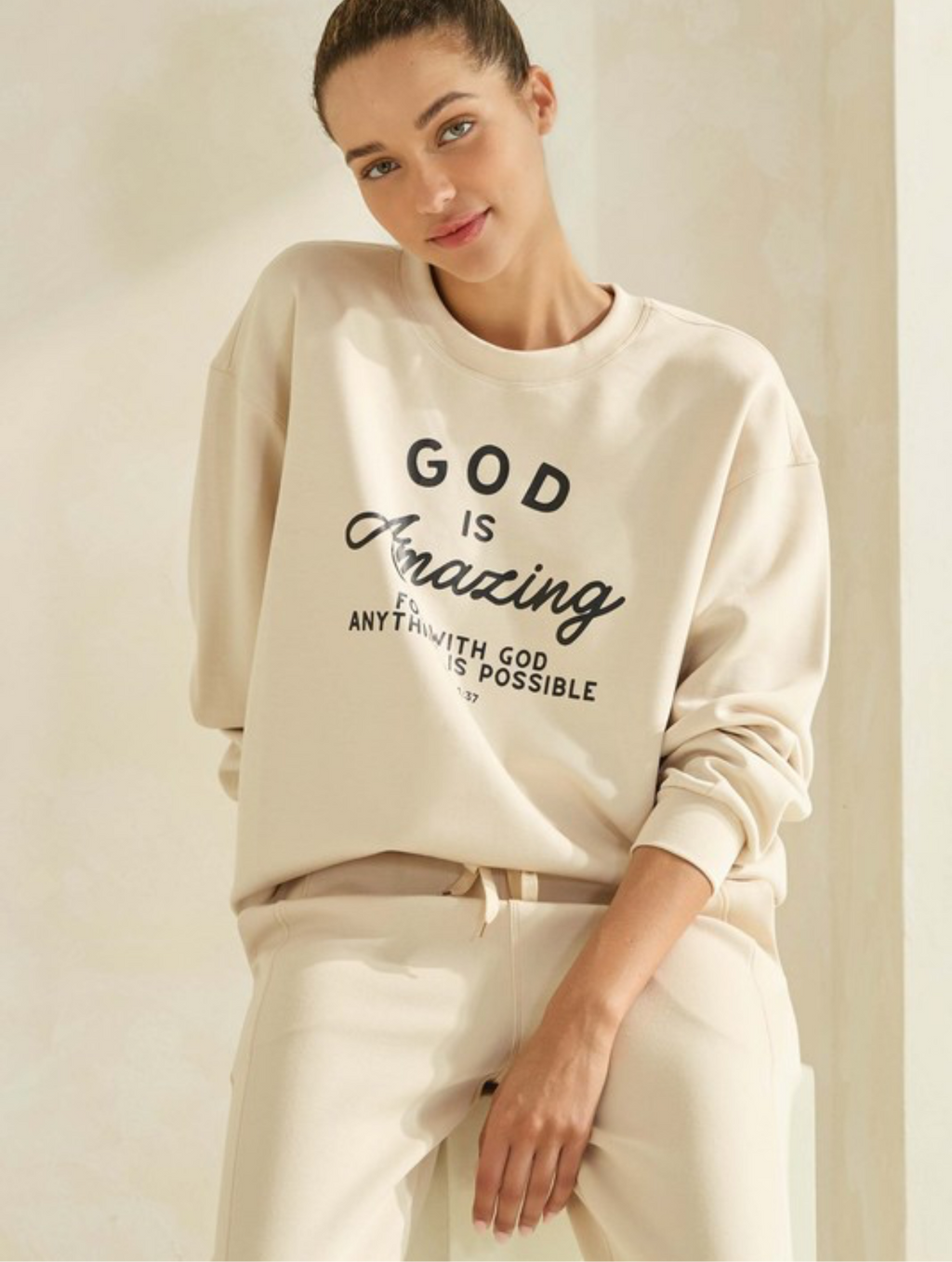God is Amazing Crewneck