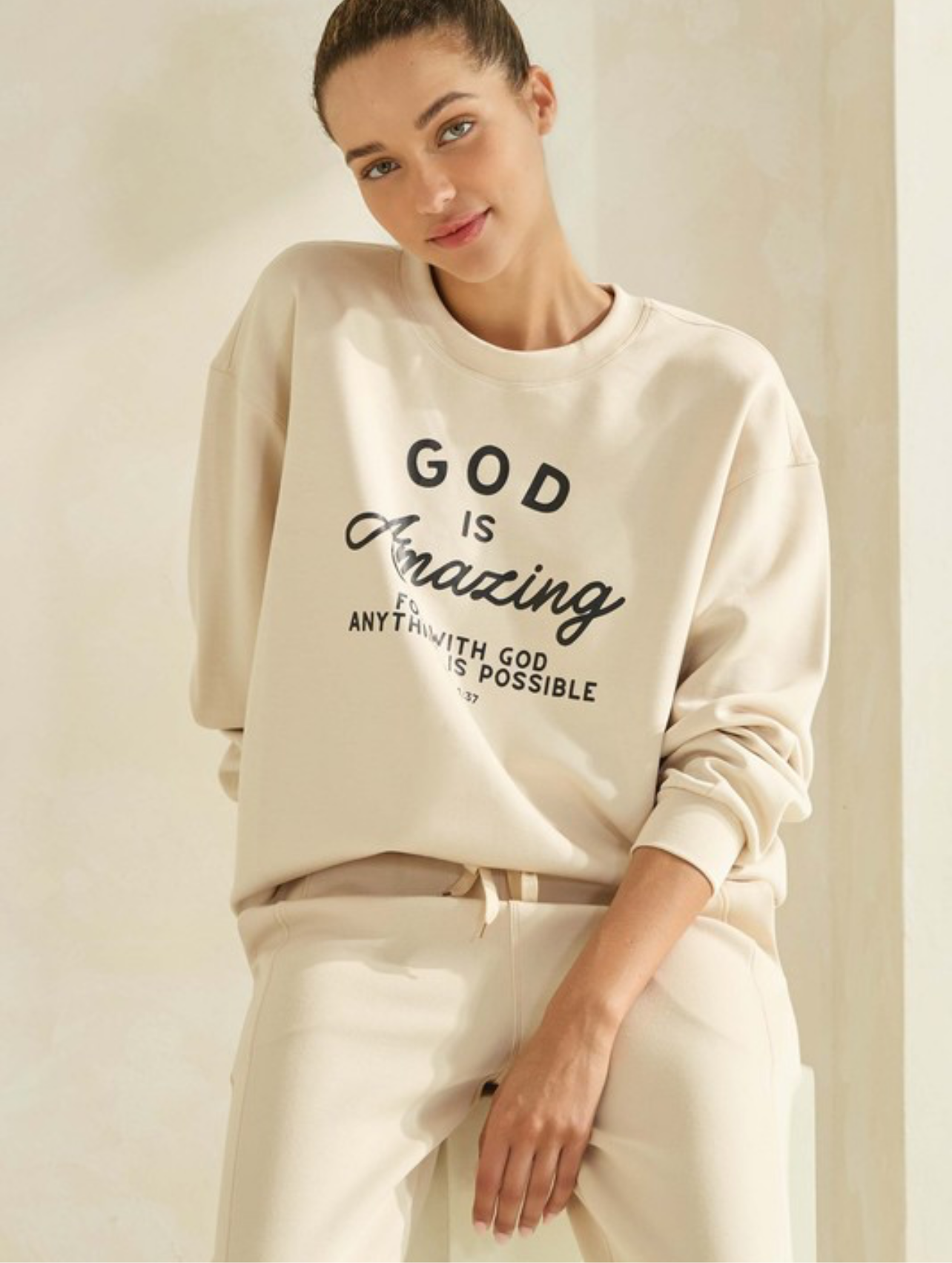 God is Amazing Crewneck