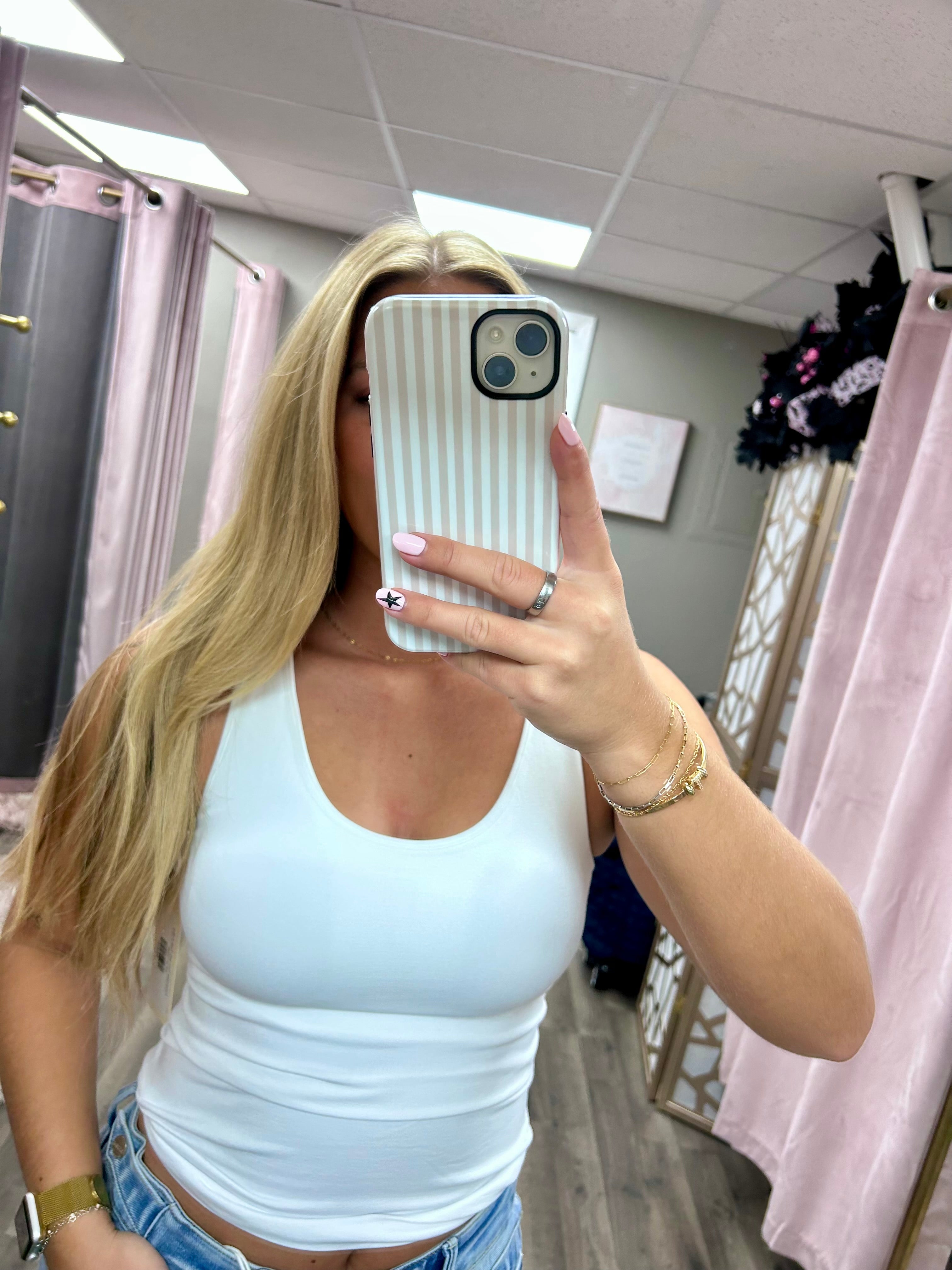 Reversible Tank with Built in Bra