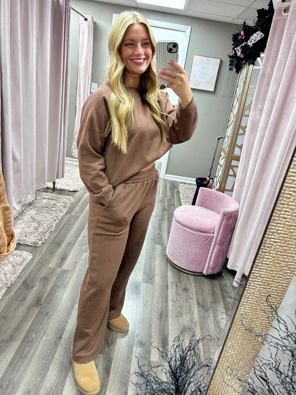 Fleece Pullover & Sweatpant Set