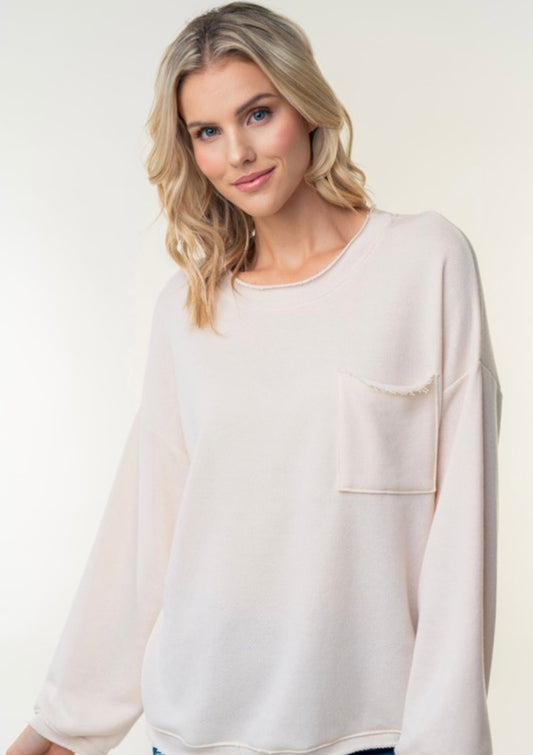 Long Sleeve Pocket Top