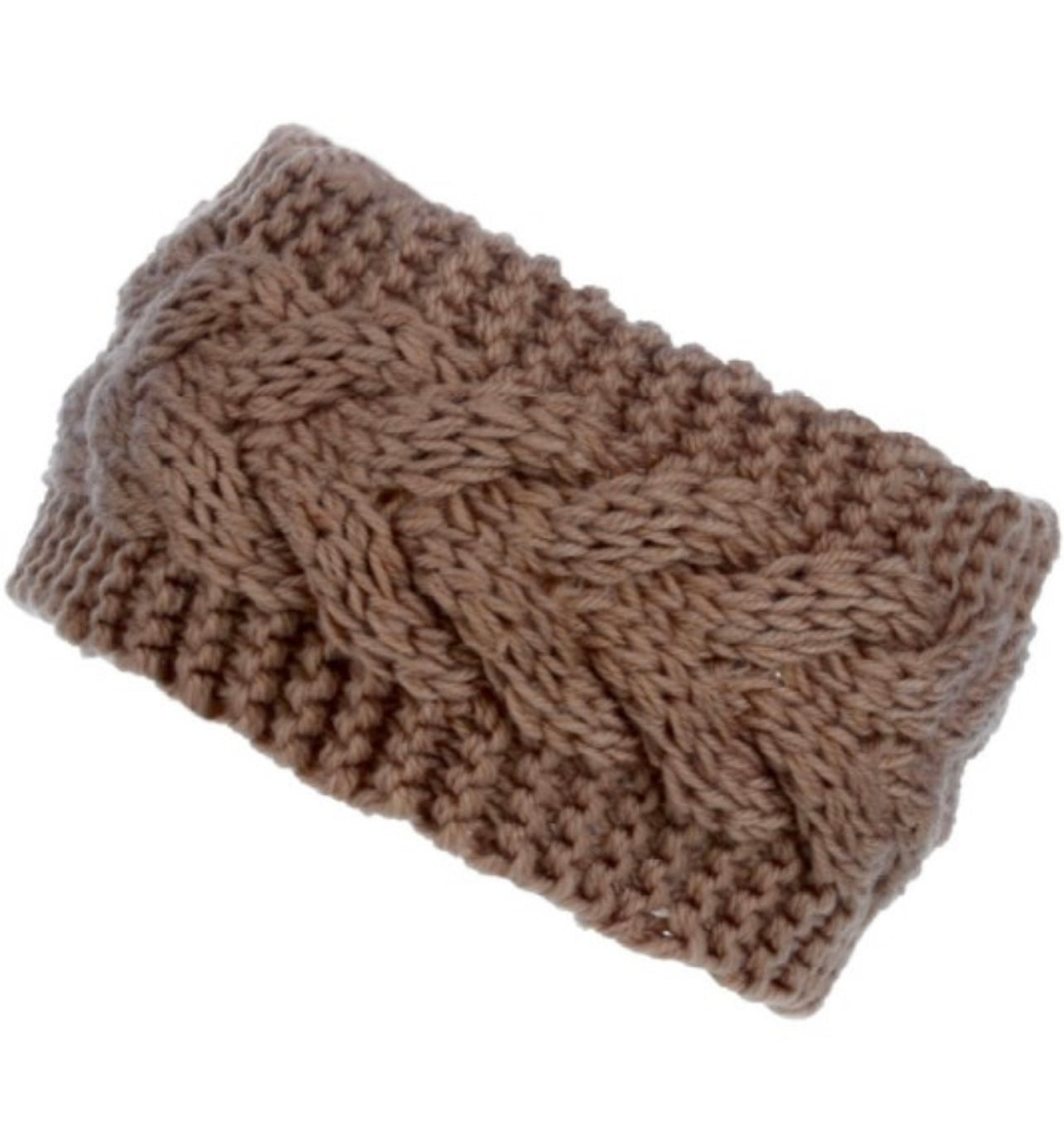 Crochet Knitted Headband Warmer