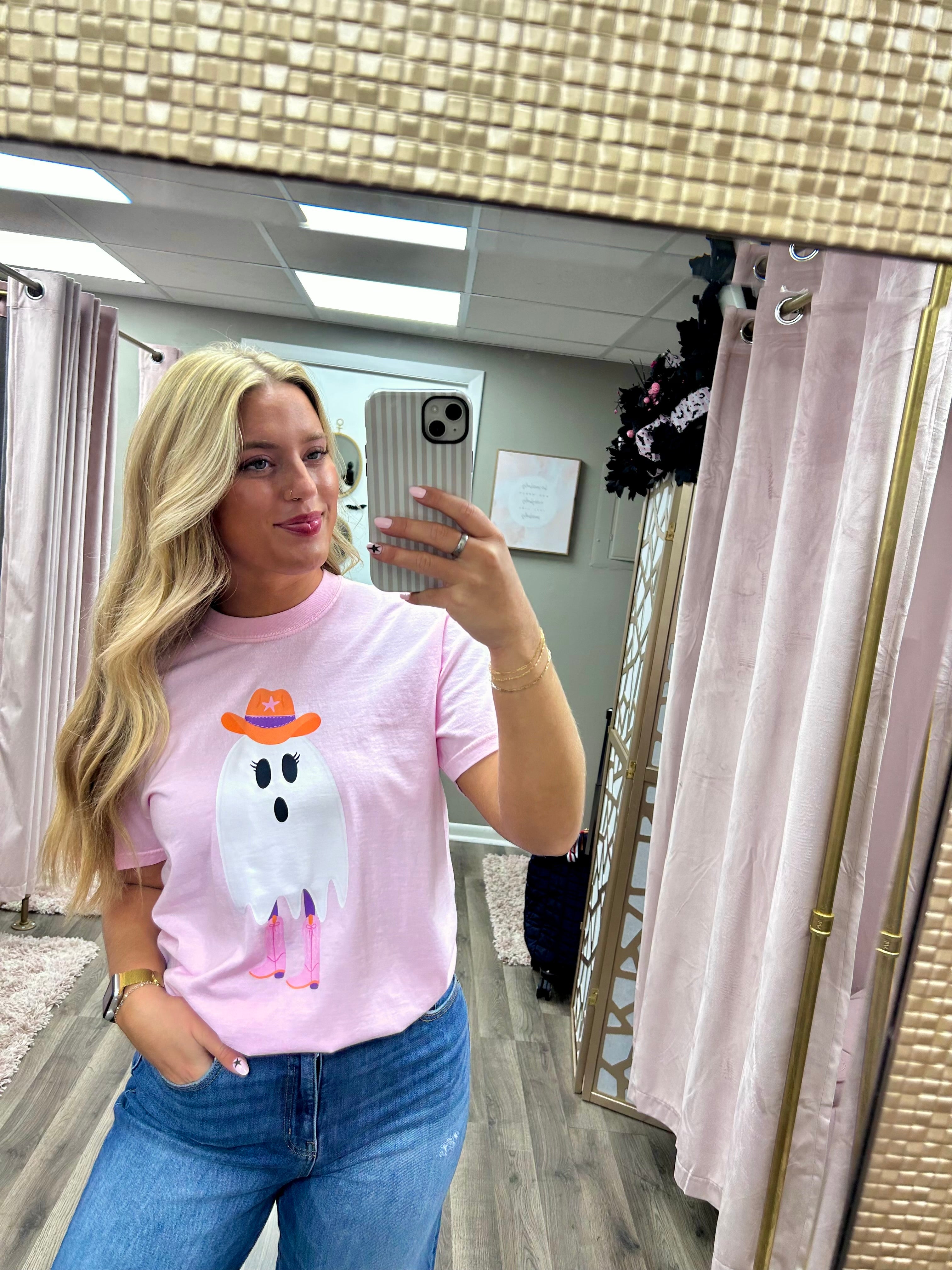 Cowgirl Ghost Graphic Tee