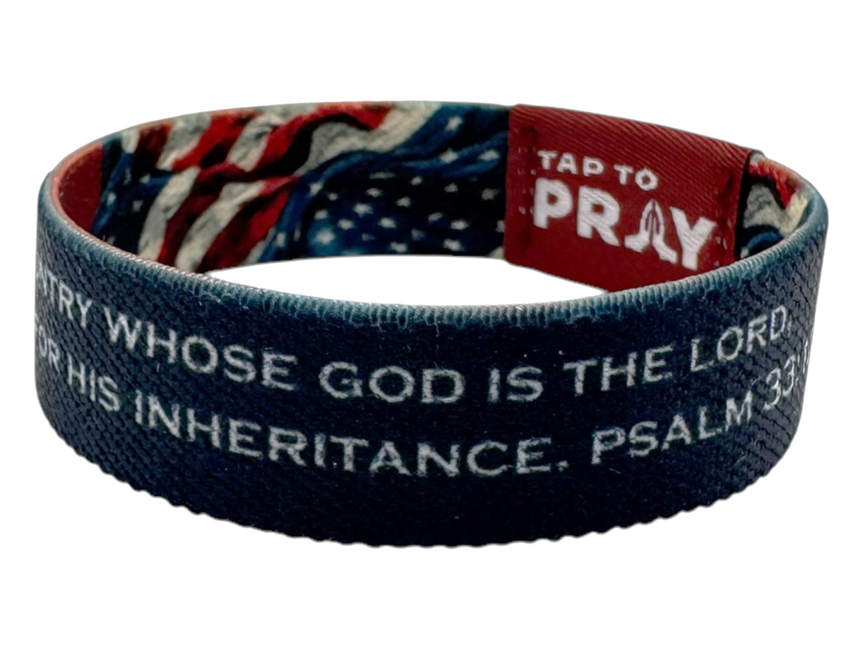Tap To Pray™ Wristbands - Patriot: